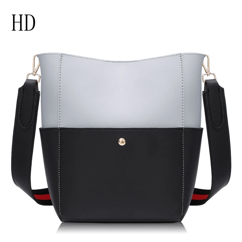 

Fashion Retro Buckle Single Shoulder Bag Simple Messenger Bag for Ladies