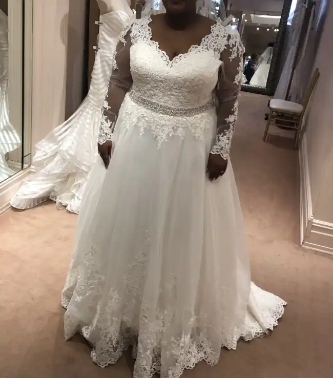 nigerian plus size wedding dresses