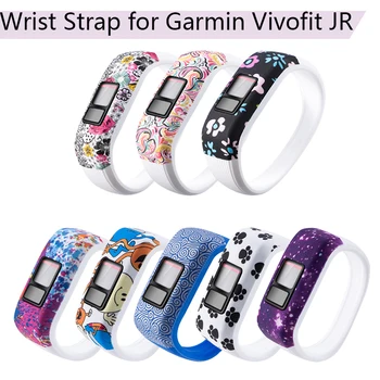 

Soft Bracelet Watch Band Wrist Strap for Garmin Vivofit Jr/for Garmin Vivofit Jr2 Vivofit 3 Universal Children's Pattern Strap
