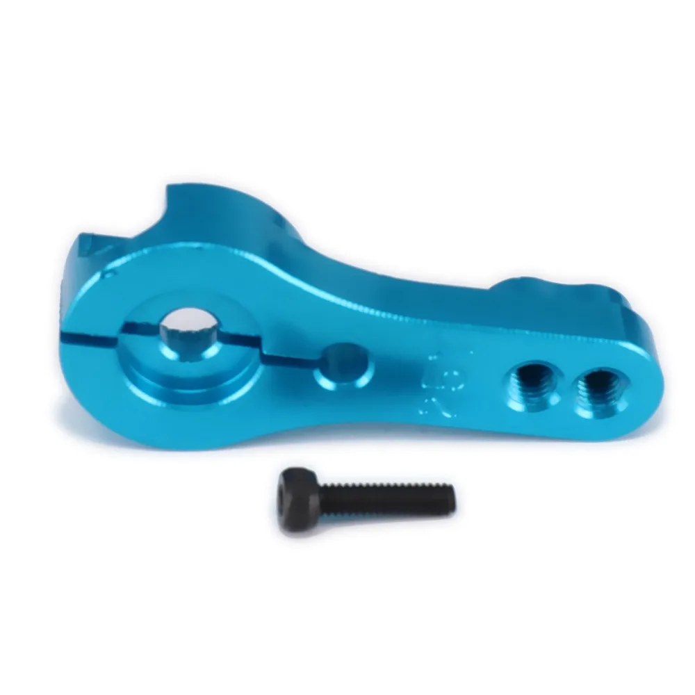 RCAWD Steering Half Servo Arm Horn 28.5mm 25T Teeth Tooth Alloy Aluminum for 1//8 1//10 RC Hobby Model Car//Boat Futaba HSP HPI Wltoys Himoto Redcat Traxxas Axial 1Pcs