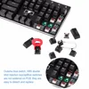 RGB LED Backlit Mechanical Gaming Keyboard Outemu Brown Switches, 104 Keys Anti-ghosting QWERTY US Layout Eagle Z-88 ► Photo 2/6