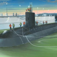 Набор пластиковых моделей Hobby Boss 83513 1/350 USS Virginia SSN-774