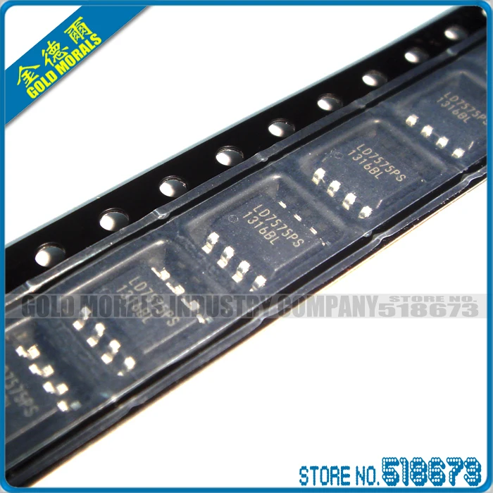 10pcs/lot LD7575PS LD7575 Green Mode PWM Controller with High Voltage ...