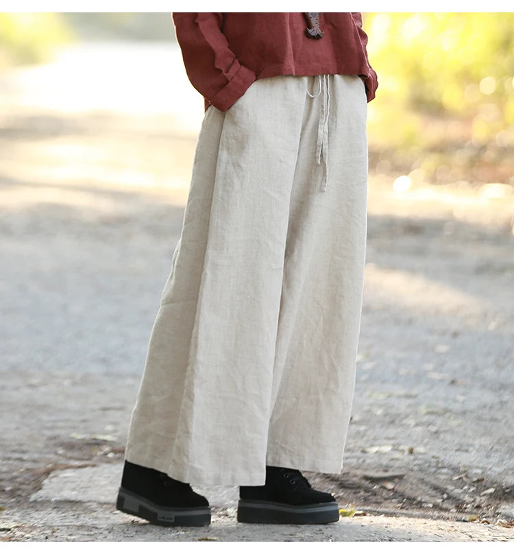 7257 wide leg pants elastic waist (18)