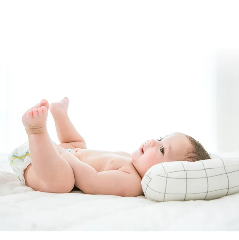 100% хлопковые детские подушки для защиты головы новорожденных, детские постельные принадлежности, детские подушки для кормления малыша