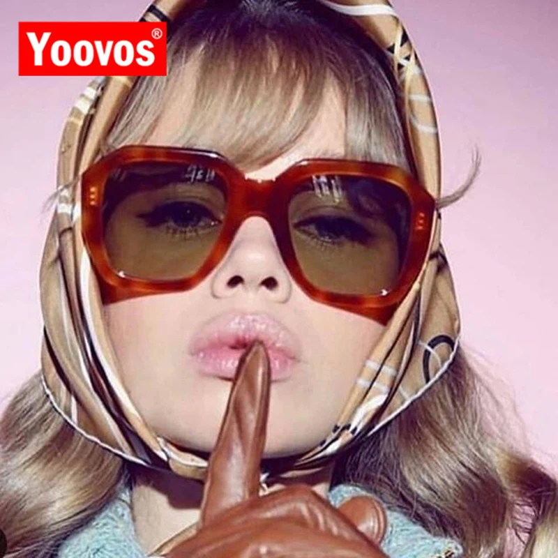 

Yoovos 2019 Vintage Classic Sunglasses Women Fashion Mirror Glasses Men Street Beat Shopping Retro Lentes De Sol Hombre UV400