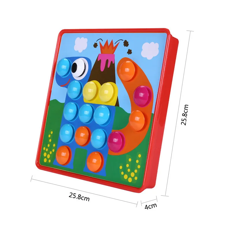3D Puzzles Toys For Children Composite Picture Puzzle Creative Mosaic Mushroom Nail Kit Educational Game Toys For Kids 3D Puzzles Toys For Children Composite Picture Puzzle Creative Mosaic Mushroom Nail Kit Educational Game Toys For Kids