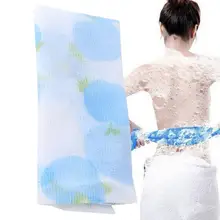 Ванна печатных бытовой отшелушивающая задняя Ванна губка для душа сетка чистящий инструмент мяч для ванной пены Towl шарики для ванны