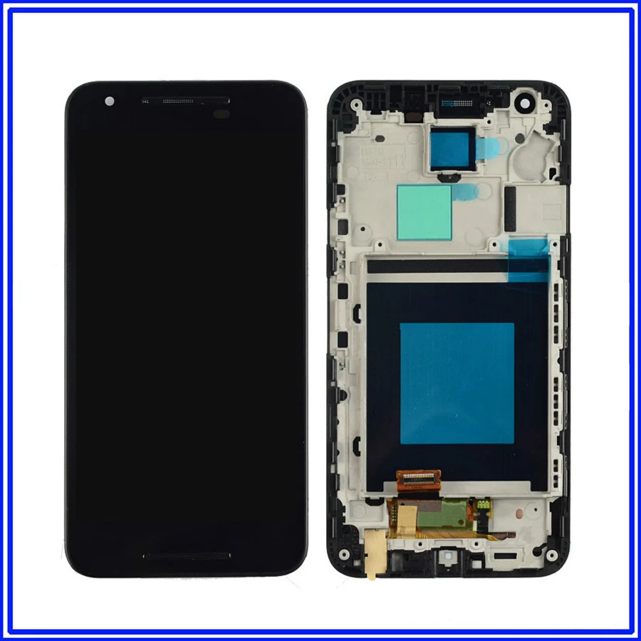 ЖК дисплей с сенсорным экраном и дигитайзером в сборе рамкой для LG Nexus 5X H790 H791|lcd