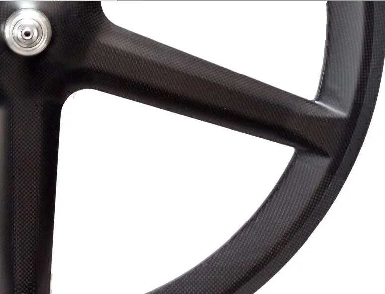 Flash Deal carbon 5 spoke wheel road fixed gear track 5 spoke full carbon bike five track wheel 3 Flash Deal carbon 5 spoke wheel road fixed gear track 5 spoke full carbon bike five track wheel 3