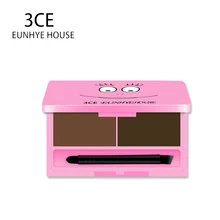 3CE EUNHYE HOUSE карандаш для бровей Макияж водонепроницаемые длинные стойкие тени для век гелевый набор косметики 2 цвета/набор