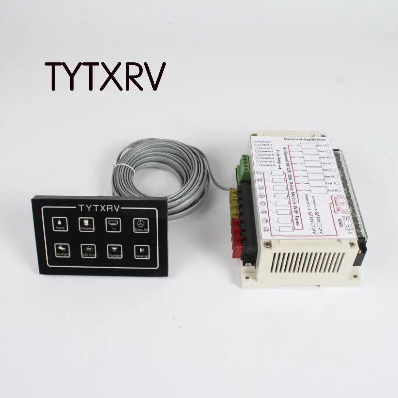 Touch Control Panel Wasserstandsanzeige Voltemter Caravan Zubehör 12V  Camper Wohnmobil Control System - AliExpress