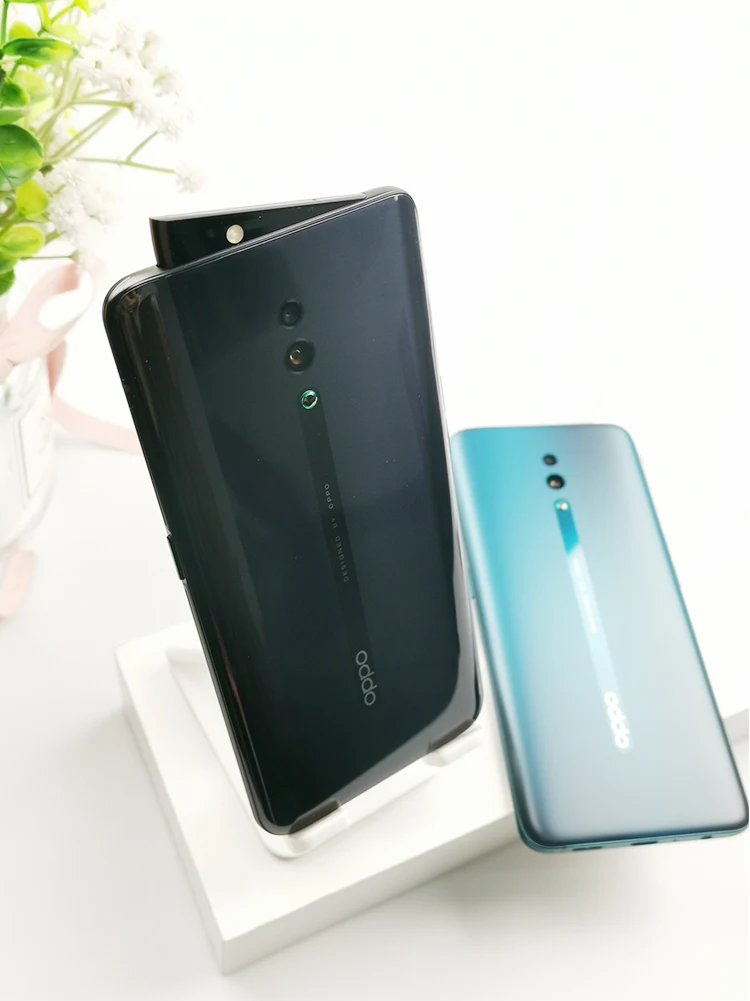 OPPO Reno, Новое поступление, смартфон, 6,4 дюймов, Qualcomm710, Поддержка NFC 2340*1080, Восьмиядерный, 3 камеры, 48MP+ 5MP, 3765 mAh, отпечаток пальца ID