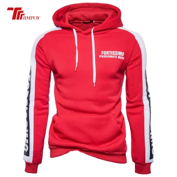 

Men's Hoodies Long-sleeved Hooded Pullover Casual Loose Printed Letters Trend Sweatshirt men Tops Male