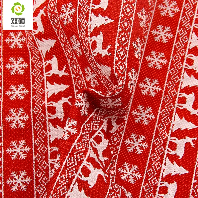 ShuanShuo композитная ткань для нового года рождественские украшения своими руками шляпа мешок колокольчик кукла чулок ткани полметра 145*50 см