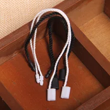 1000 шт./лот Пластик ручная игла/веревка для праздничных флажков/теги строка/кнопки/теги для Костюмы/часы/сумки/Обувь/аксессуары