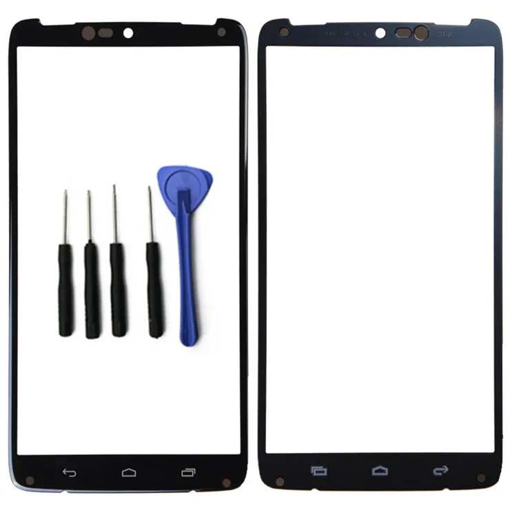

Touch Screen Outer LCD Front Screen Glass Lens Cover For Motorola Droid Turbo XT1254 XT1225 XT1250 Moto Maxx