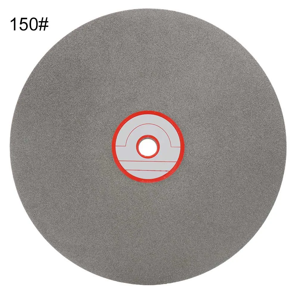 8 дюймов Алмазное покрытие плоское круговое колесо полировка шлифовальный диск Ювелирное стекло алмазный шлифовальный диск электрическая