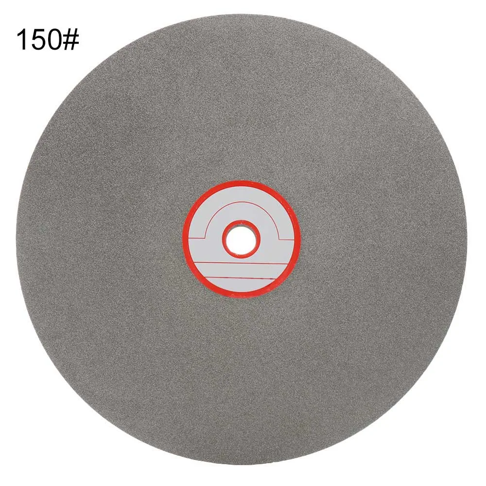 8 Inch Diamond Coated Flat Lap Wheel Polishing Grinding Disc jewellery