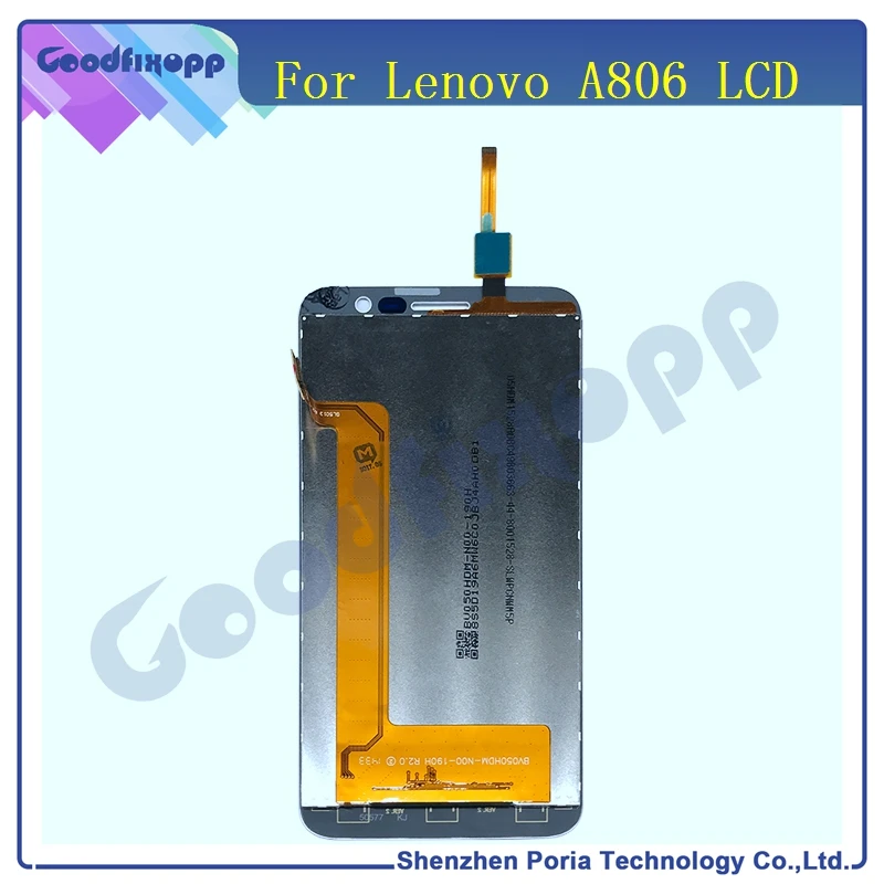 LEN074 Original For Lenovo A806 LCD Display With Touch Screen Digitizer with frame Assembly Replacement Parts(13)