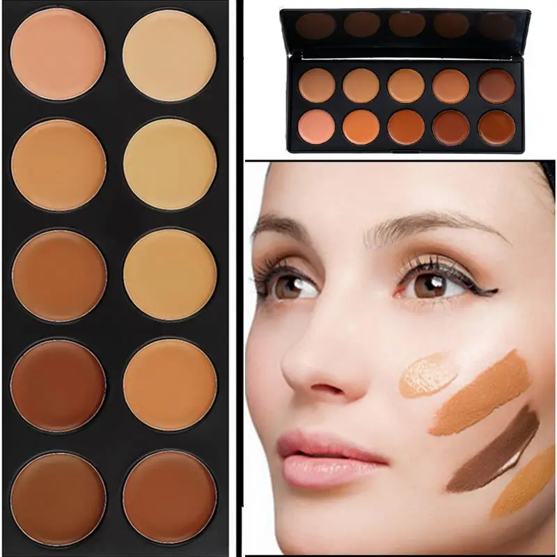 Professional Face Contouring 10 Colors Cream Contour Palette Concealer Foundation Makeup Base Shade & Light Camouflage цена Professional Face Contouring 10 Colors Cream Contour Palette Concealer Foundation Makeup Base Shade & Light Camouflage цены онлайн