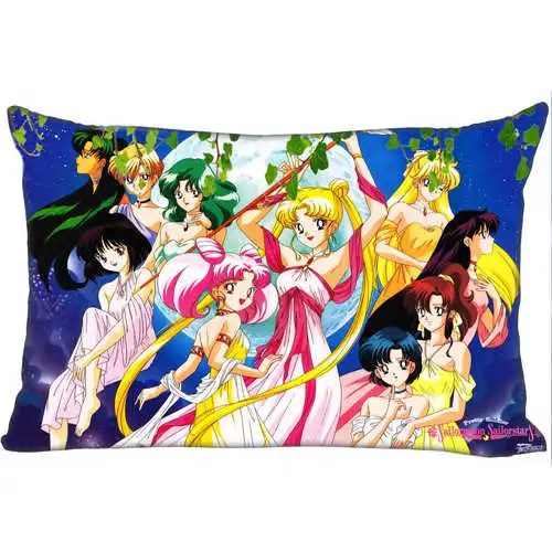 Лучшие наволочки на заказ Sailor_Moon(1)@ спальня прямоугольная Наволочка на молнии(с одной стороны)@ 181205-05-03-146 - Цвет: Pillowcase