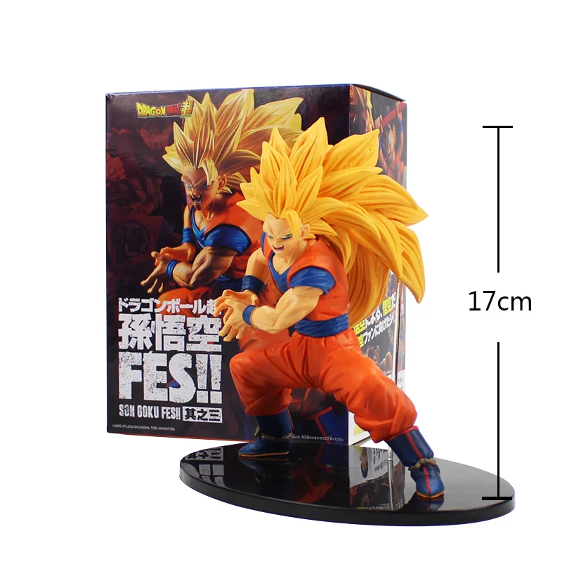 20 стилей Dragon Ball Z Супер Saiyan fe сын Goku vegeta воины прыгали 50th черный Scultures золотистым фигурка из ПВХ фигурка игрушки - Цвет: Style 6 with box