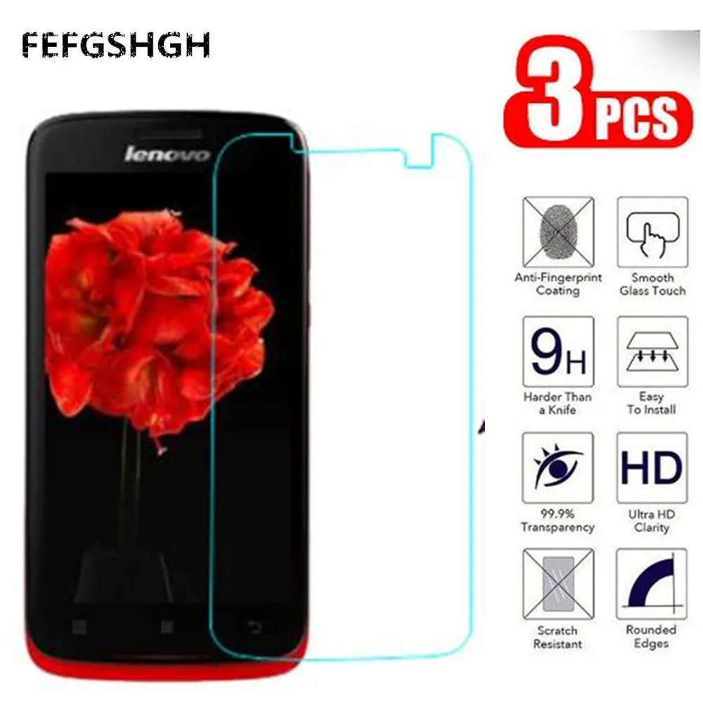2.5D 9H Tempered Glass For Lenovo S820 S820E Screen Protector On The S 820 820E Protective Film | Мобильные телефоны и