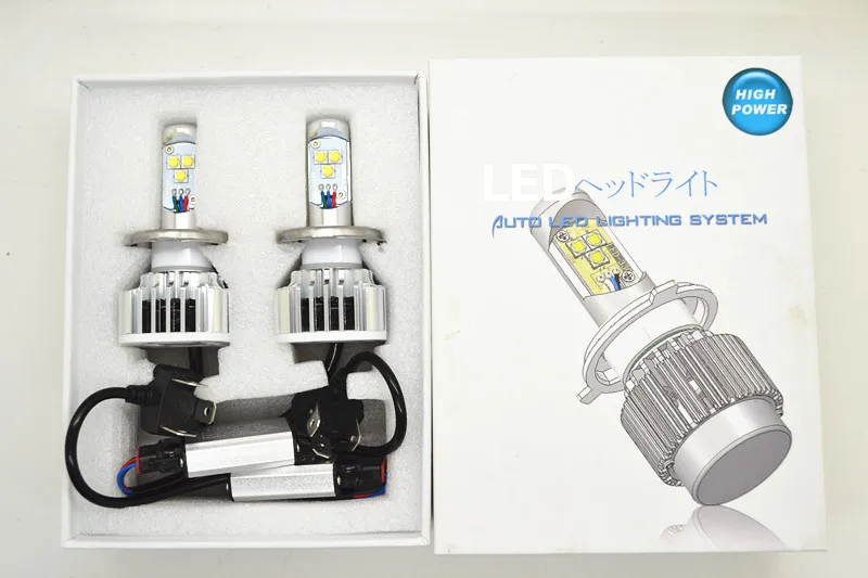 

2pcs 2017 New 60W 6000LM Auto LED Headlight Conversion Kit H7 Bulbs Xenon 6000K Fog Driving Lamp DRL Running Daytime Light