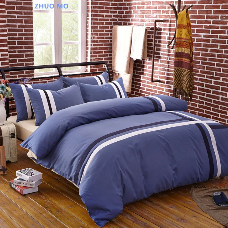 

100% Cotton Bedding sets Sheet Pillowcase Duvet cover set Wedding decoration for home bedroom full Twin queen size Free shipping