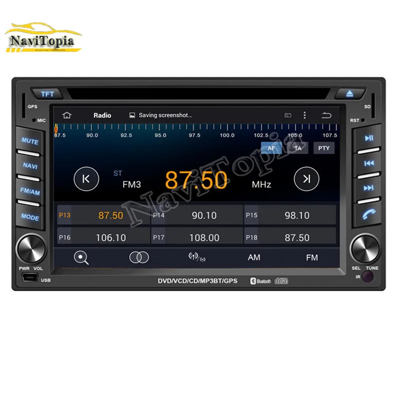 Sale NAVITOPIA 4G RAM 64G ROM PX6 Six Core Android 9.0 Car DVD Player GPS for Dodge Attitude 2005-2011 for Hyundai TuCPon 2004-2012 2