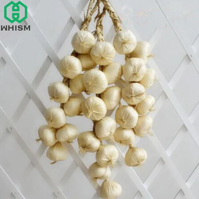 10pcs/string home decor photography props artificial garlic onion