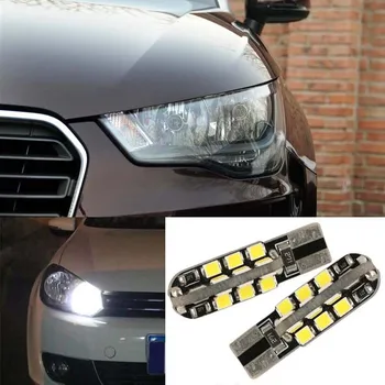 

Ownsun 2pcs New T10 Universal LED Width Lamps Car Wedge Warning 24 Light Bulbs For Audi A1/A4/A6/Q5
