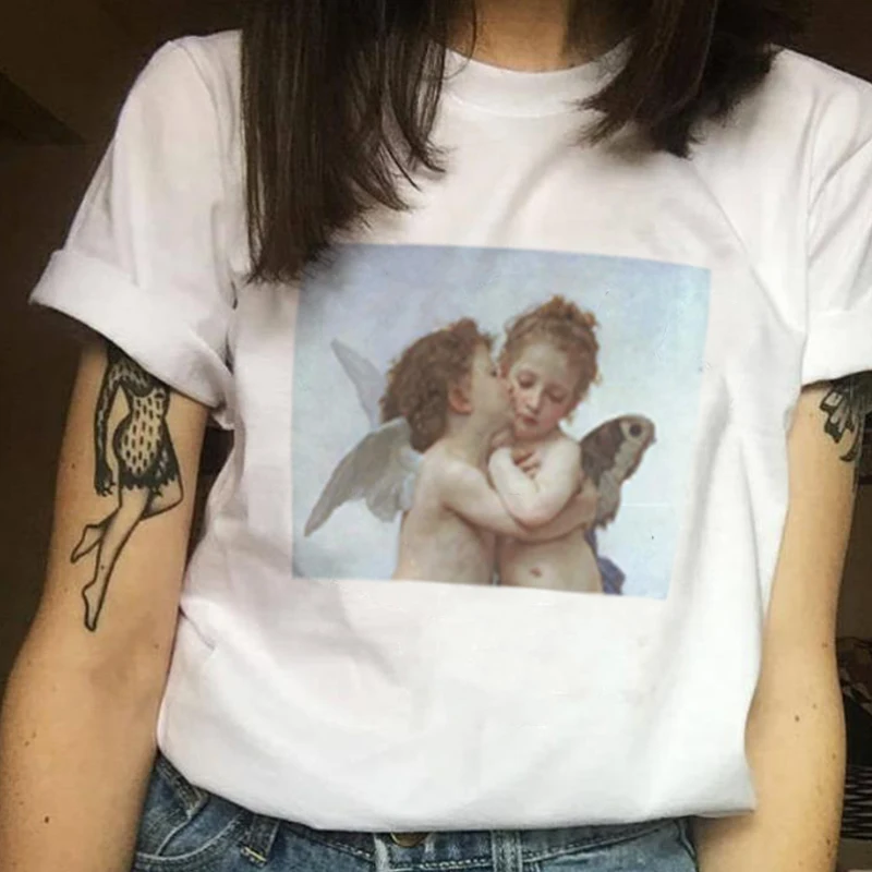 aesthetic angel t shirt