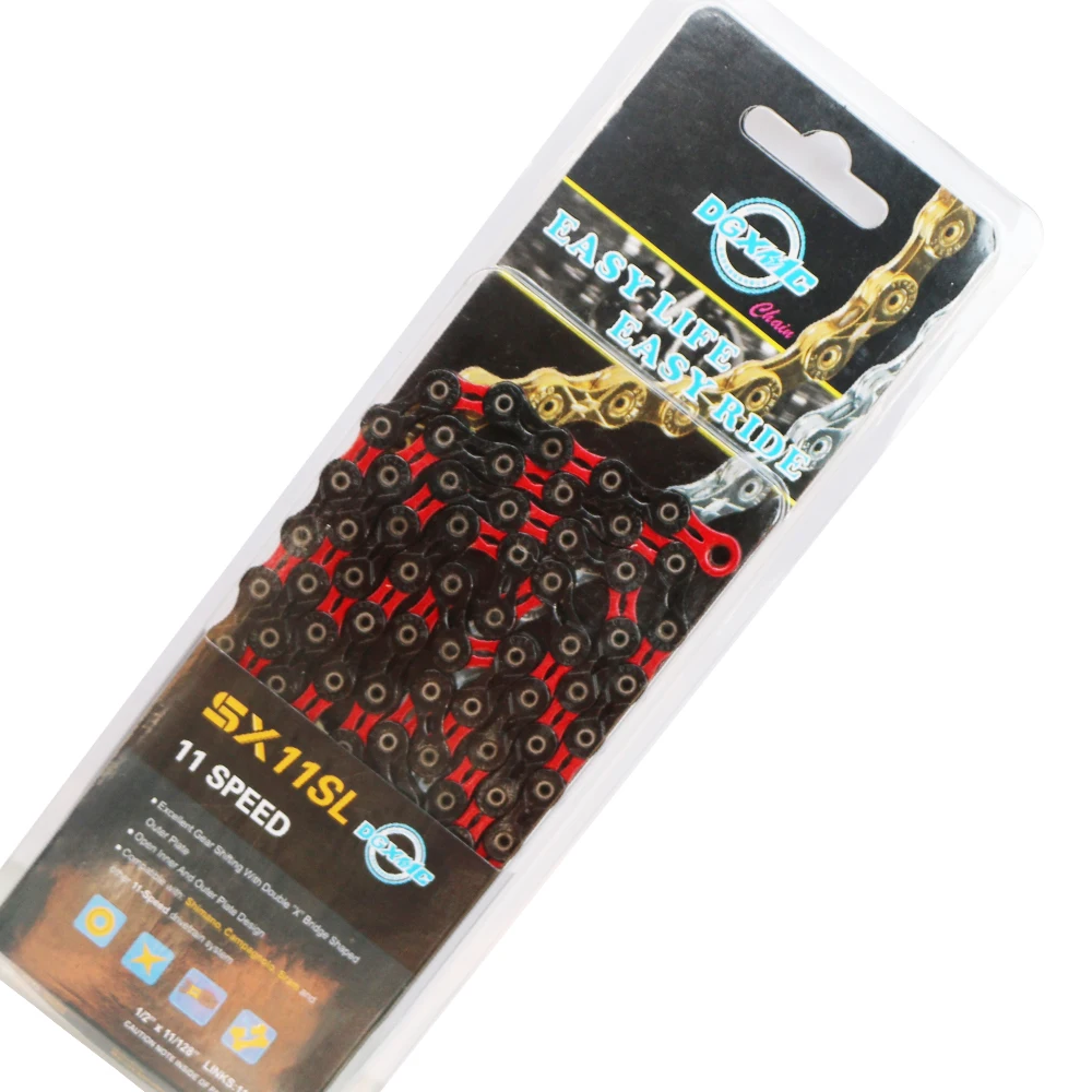 

X11SL -DLC 11 speed 11s 22s 33s MTB / Road Bike 1/2'' x 11/128'' Chain Bicycle Parts for Shimano SRAM System 11speed Chainset