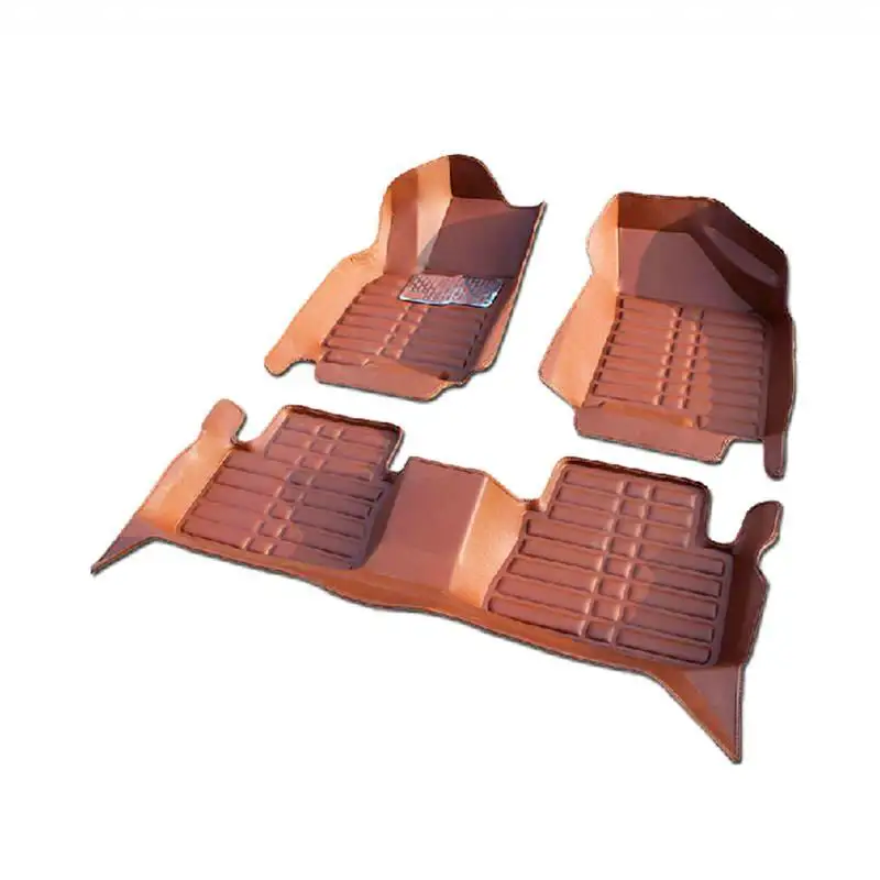 

3 PCS DIY car styling New leather full coverage leather wear anti-stain pads cover case Stickers for VW NEW GOLF 7 accessries