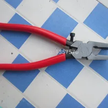 Красный Выход режущие плоскогубцы, ржавчины поверхности масла отделка Зажим носовые плоскогубцы ручные инструменты функция кусачки Ювелирный инструмент