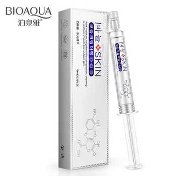 

2019 Real Ageless Bioaqua Brand Skin Care Cylinder Moisturizing Hyaluronic Acid Liquid Anti Wrinkle Aging Collagen Essence 10ml