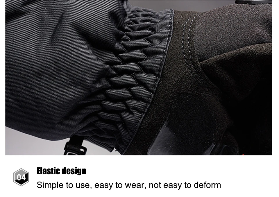 Foxcncar motorcycle gloves 100% Waterproof windproof Winter warm Guantes Moto Luvas Touch Screen Motosiklet Eldiveni Protective (36)