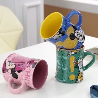 Милый мультяшный тигр кружка для кофе с молоком чашка Марка Микки и Минни
