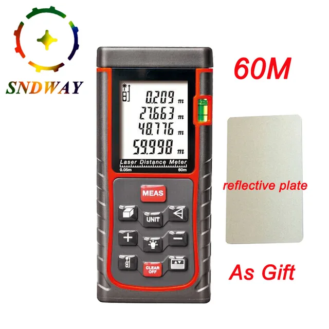 Buy SNDWAY 197ft Laser Rangefinder 60M Distance Meter