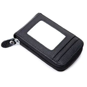 

2018 Hot Men Wallets Genuine Leather 11 Card Holder Wallet Male Clutch Pillow Designer Small Wallet Men's Purse Unisex Handy Bag