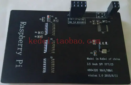 Raspberry Pi 3 5 дюймовый TFT LCD сенсорный экран модуль SPI RGB дисплей для PI PI3 PI2/B + B A zero