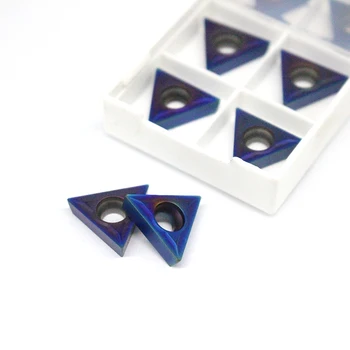 

10PCS TCMT16T308 carbide inserts tcmt16t308 External latter cutter turning tool cnc machine cutting tools tungsten carbide