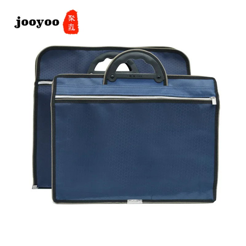 

Oxford Bulk Thickened Stereo Handbag Conference Document Package Office Package Customized Logo Handbag Office Document Bag