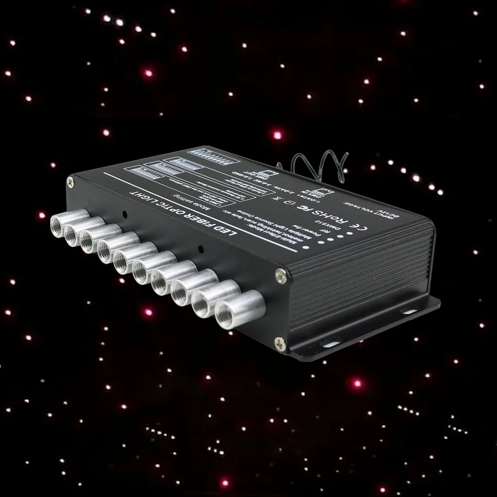 NEW White 5W Meteor LED Light Engine with 24Key RF remote for Fiber Optic Light use NEW White 5W Meteor LED Light Engine with 24Key RF remote for Fiber Optic Light use