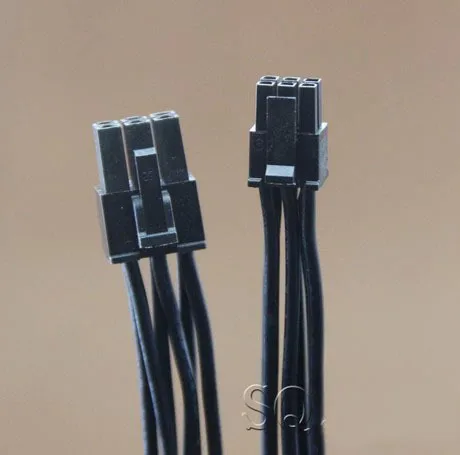 

Motherboard 6Pin Small Type to PCI-E PCIe 6Pin Graphics Video Display Card Power Supply Cable 18AWG Wire For Mac Pro / G5