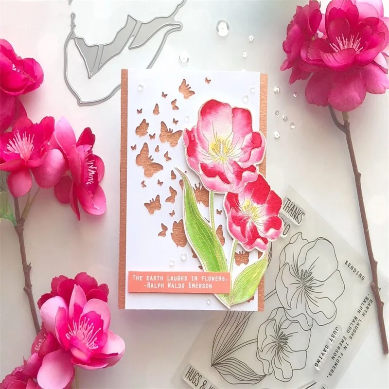 Arc Butterfly Families трафареты для резки металла DIY Скрапбукинг декоративное ремесло