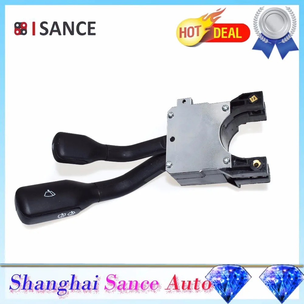 

ISANCE Column Window Wiper Level Switch For Audi 80 90 100 Avant Coupe B3 C3 1986 1987 1988 1989 1990-1996 OEM# 445953503E