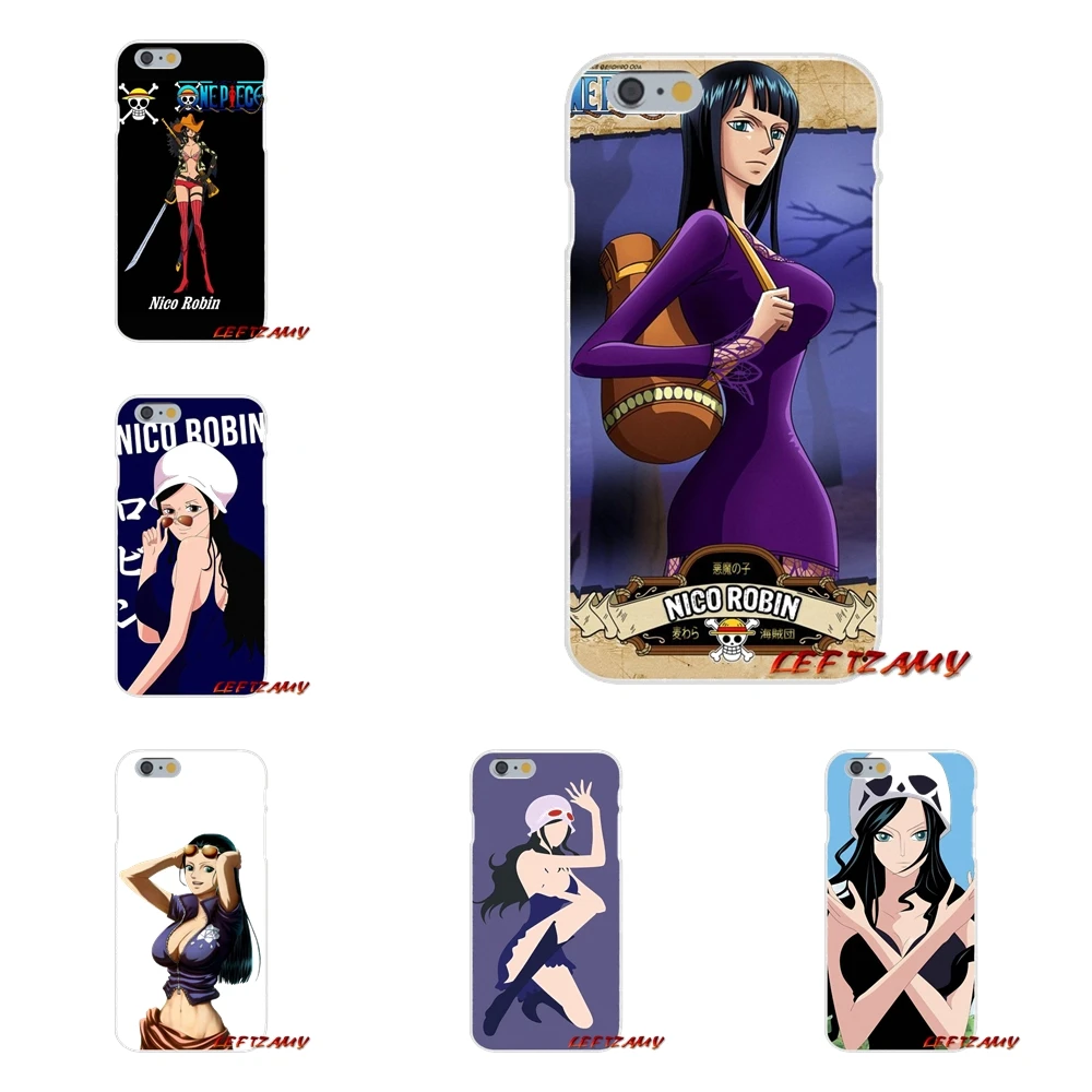 Accessories Phone Cases Covers For Sony Xperia Z Z1 Z2 Z3 Z4 Z5 compact M2 M4 M5 E3 T3 XA Aqua anime One Piece Nico Robin | Мобильные